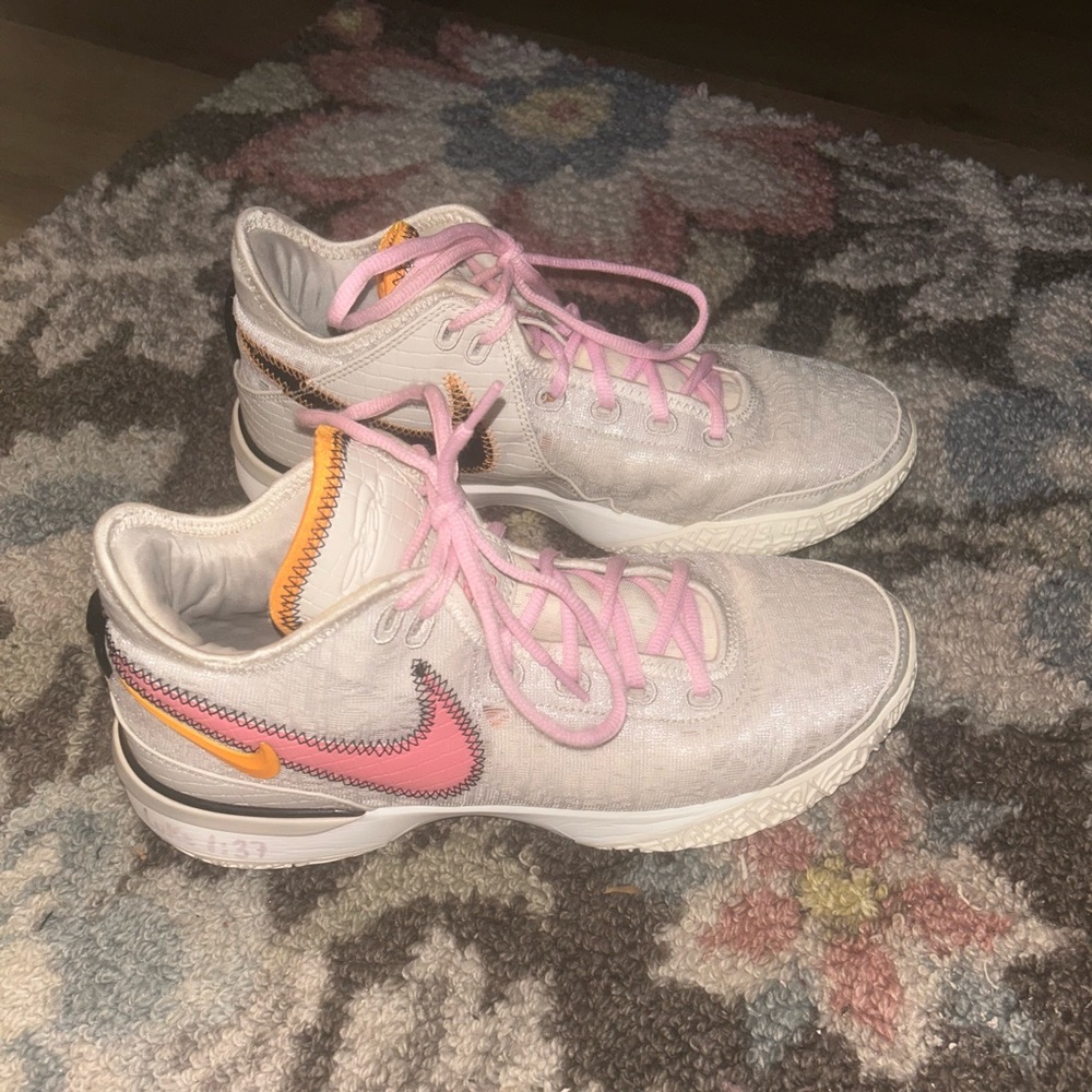 Nike Pink and Orange Sneakers